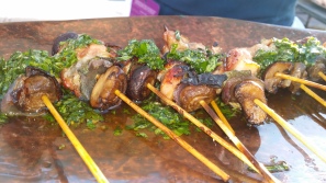 WOOD GRILLED SPITTED QUAIL "SPIEDINI"